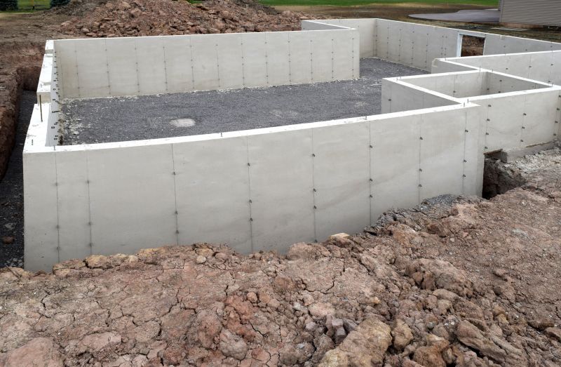 Completed Concrete Foundations
