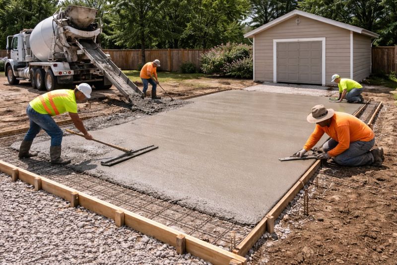 Concrete Base Construction